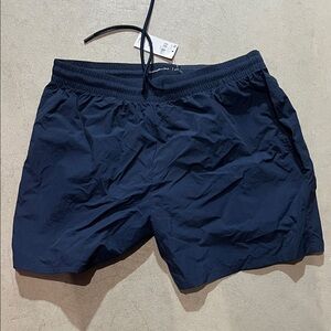 Abercrombie & Fitch Dark Blue Swim Trunks
